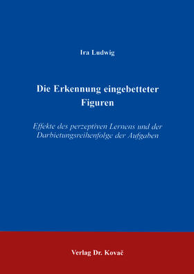 Ludwig |  Die Erkennung eingebetteter Figuren | Buch |  Sack Fachmedien