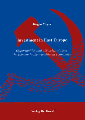 Meyer |  Investment in East Europe | Buch |  Sack Fachmedien