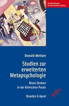 Meltzer |  Studien zur erweiterten Metapsychologie | Buch |  Sack Fachmedien