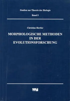 Hertler |  Morphologische Methoden in der Evolutionsforschung | Buch |  Sack Fachmedien