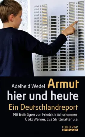 Wedel |  Armut hier und heute | eBook | Sack Fachmedien