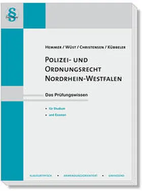 Hemmer / Wüst / Christensen |  Polizei- und Ordnungsrecht Nordrhein-Westfalen | Buch |  Sack Fachmedien