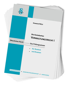 Hemmer / Wüst / Grieger |  Hemmer, K: Verwaltungsrecht I | Sonstiges |  Sack Fachmedien