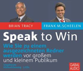 Tracy / Scheelen |  Speak to Win | Sonstiges |  Sack Fachmedien