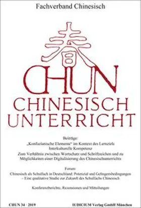 Fachverband Chinesisch |  CHUN Chinesischunterricht | Buch |  Sack Fachmedien