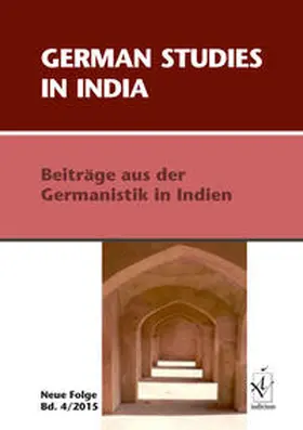 Afifi / Rajan / Schwarz |  German Studies in India. Neue Folge, Band 4, 2015 | Buch |  Sack Fachmedien