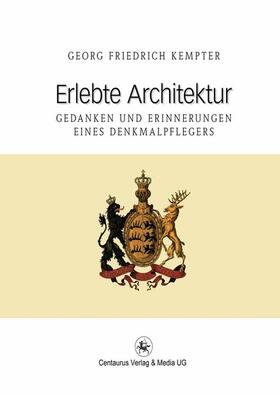 Kempter |  Erlebte Architektur | Buch |  Sack Fachmedien