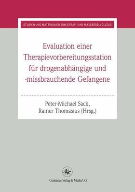 Thomasius / Sack |  Evaluation einer Therapievorbereitungsstation | Buch |  Sack Fachmedien