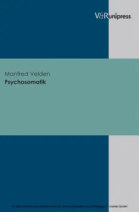 Velden |  Psychosomatik | eBook | Sack Fachmedien