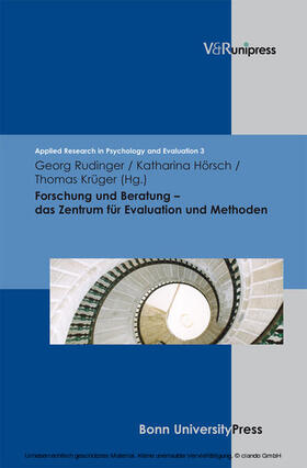Rudinger / Olejniczak / Krüger |  Forschung und Beratung – Das Zentrum für Evaluation und Methoden | eBook | Sack Fachmedien