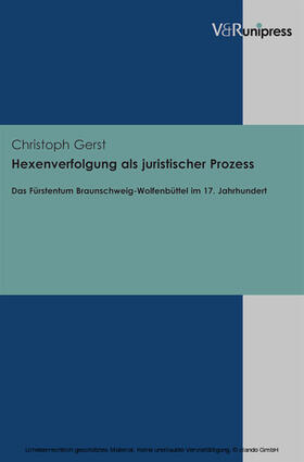 Gerst |  Hexenverfolgung als juristischer Prozess | eBook | Sack Fachmedien