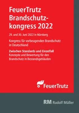  Tagungsband FeuerTrutz Brandschutzkongress 2022 | Buch |  Sack Fachmedien