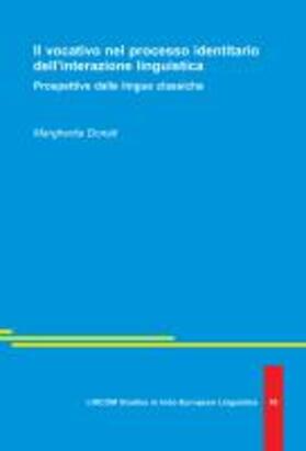 Donati |  Il vocativo nel processo identitario dell’interazione linguistica | Buch |  Sack Fachmedien