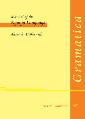 Hetherwick |  Manual of the Nyanja Language | Buch |  Sack Fachmedien