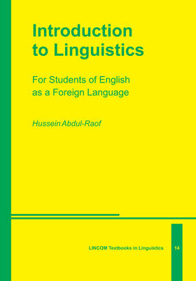 Abdul-Raof |  Introduction to Linguistics | Buch |  Sack Fachmedien