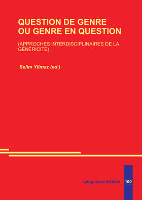 Yilmaz |  QUESTION DE GENRE OU GENRE EN QUESTION | Buch |  Sack Fachmedien