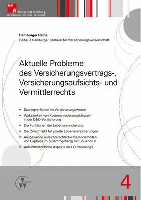 Drees / Koch / Nell |  Aktuelle Probleme des Versicherungsvertrags-, Versicherungsaufsichts- und Vermittlerrechts | eBook | Sack Fachmedien