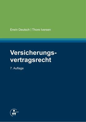 Deutsch / Iversen |  Versicherungsvertragsrecht | eBook | Sack Fachmedien