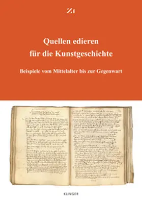 Augustyn / Billeter |  Quellen edieren für die Kunstgeschichte | Buch |  Sack Fachmedien