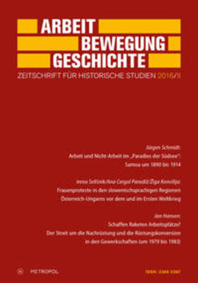  Arbeit – Bewegung – Geschichte | Buch |  Sack Fachmedien