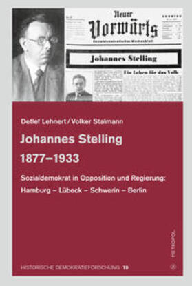 Lehnert / Stalmann |  Lehnert, D: Johannes Stelling 1877-1933 | Buch |  Sack Fachmedien