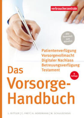 Bittler / Schuldzinski / Nordmann |  Das Vorsorge-Handbuch | Buch |  Sack Fachmedien