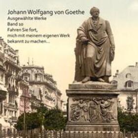 Goethe / Schiller |  Goethe, J: Fahren Sie fort, mich mit meinem eigenen Werk bek | Sonstiges |  Sack Fachmedien