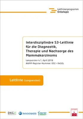 Wöckel |  Interdisziplinäre S3-Leitlinie für die Diagnostik, Therapie und Nachsorge des Mammakarzinoms | Buch |  Sack Fachmedien