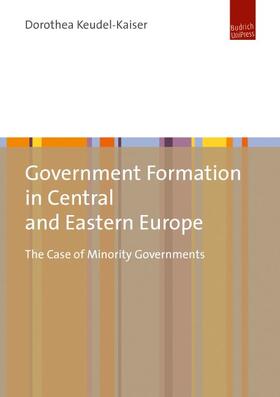 Keudel-Kaiser |  Government Formation in Central and Eastern Europe | Buch |  Sack Fachmedien