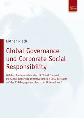 Rieth |  Global Governance und Corporate Social Responsibility | eBook | Sack Fachmedien