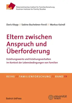 Buchebner-Ferstl / Kaindl / Klepp |  Eltern zwischen Anspruch und Überforderung | eBook | Sack Fachmedien