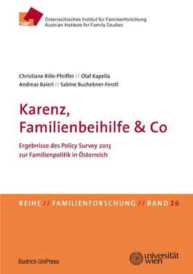 Rille-Pfeiffer / Kapella / Baierl |  Karenz, Familienbeihilfe & Co | eBook | Sack Fachmedien