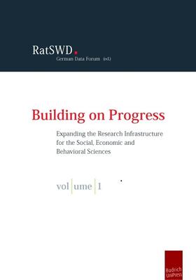 German Data Forum |  Building on Progress | eBook | Sack Fachmedien
