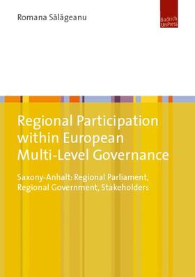 Salageanu |  Regional Participation within European Multi-Level Governance | eBook | Sack Fachmedien