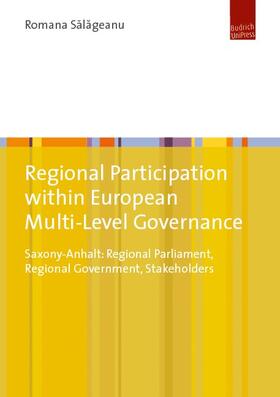 Salageanu |  Regional Participation within European Multi-Level Governance | Buch |  Sack Fachmedien