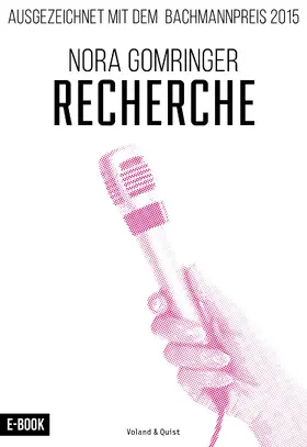 Gomringer |  Recherche | eBook | Sack Fachmedien