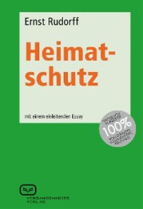 Rudorff |  Heimatschutz | eBook | Sack Fachmedien