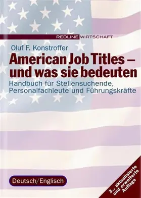 Konstroffer |  American Job Titles - und was sie bedeuten | eBook | Sack Fachmedien