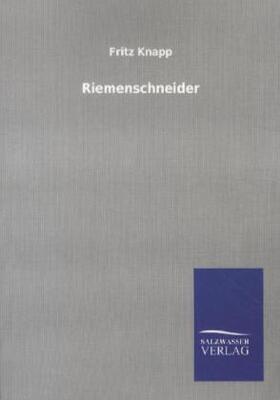 Knapp |  Riemenschneider | Buch |  Sack Fachmedien