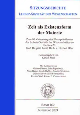 Störl / Banse / Erpenbeck |  Zeit als Existenzform der Materie | Buch |  Sack Fachmedien