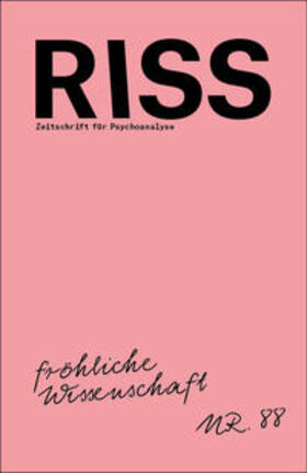 Diekhans / Gondek / Härtel |  RISS - Zeitschrift für Psychoanalyse | Buch |  Sack Fachmedien