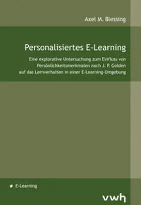 Blessing |  Personalisiertes E-Learning | Buch |  Sack Fachmedien