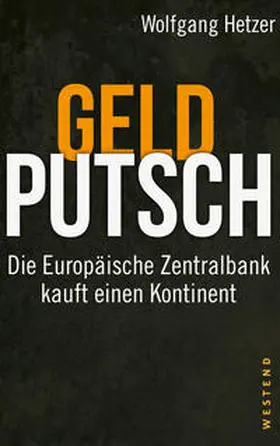 Hetzer |  Geldputsch | Buch |  Sack Fachmedien