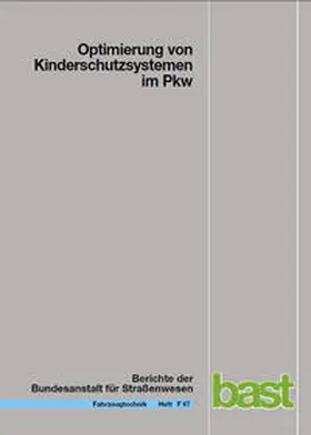 Weber | Optimierung von Kinderschutzsystemen im PKW | Buch | 978-3-86509-822-1 | sack.de