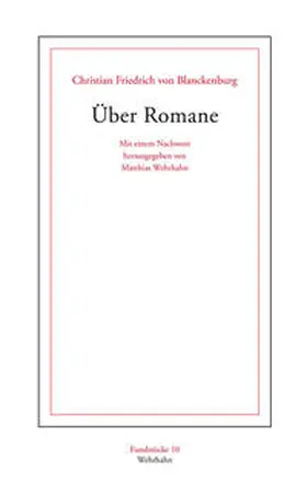 Blanckenburg / Wehrhahn |  Über Romane | Buch |  Sack Fachmedien