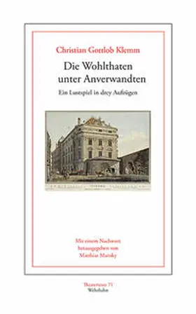 Klemm / Mansky |  Die Wohlthaten unter Anverwandten | Buch |  Sack Fachmedien