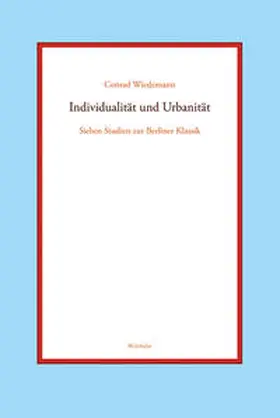 Wiedemann |  Individualität und Urbanität | Buch |  Sack Fachmedien