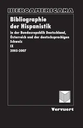 Strosetzki |  Bibliographie der Hispanistik in der Bundesrepublik Deutschland,... / Bibliographie der Hispanistik in der Bundesrepublik Deutschland,... | Buch |  Sack Fachmedien