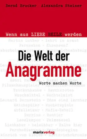 Steiner / Brucker |  Die Welt der Anagramme | Buch |  Sack Fachmedien