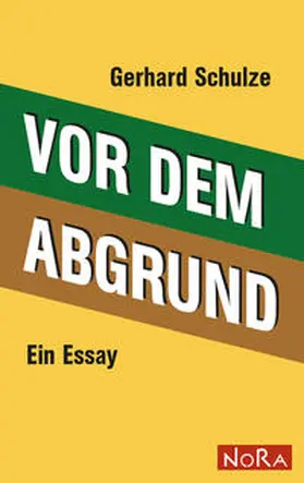 Schulze | Vor dem Abgrund | Buch | 978-3-86557-515-9 | sack.de